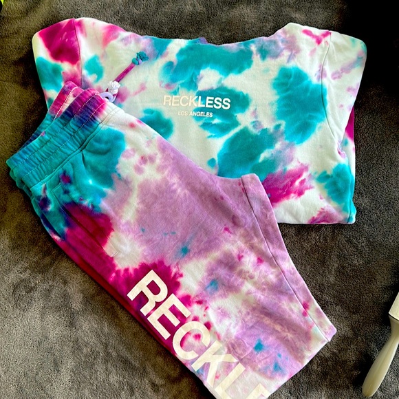 Reckless hoodie and matching sweatpants - Picture 1 of 1